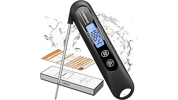 The image shows various digital meat thermometers, highlighting popular choices from the top 10 cheap options.