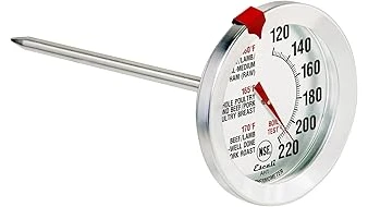 This image shows a selection of popular digital meat thermometers, perfect for large family cooking.