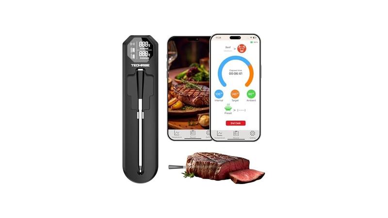 TechRise Bluetooth Meat Thermometer APP – Complete Review