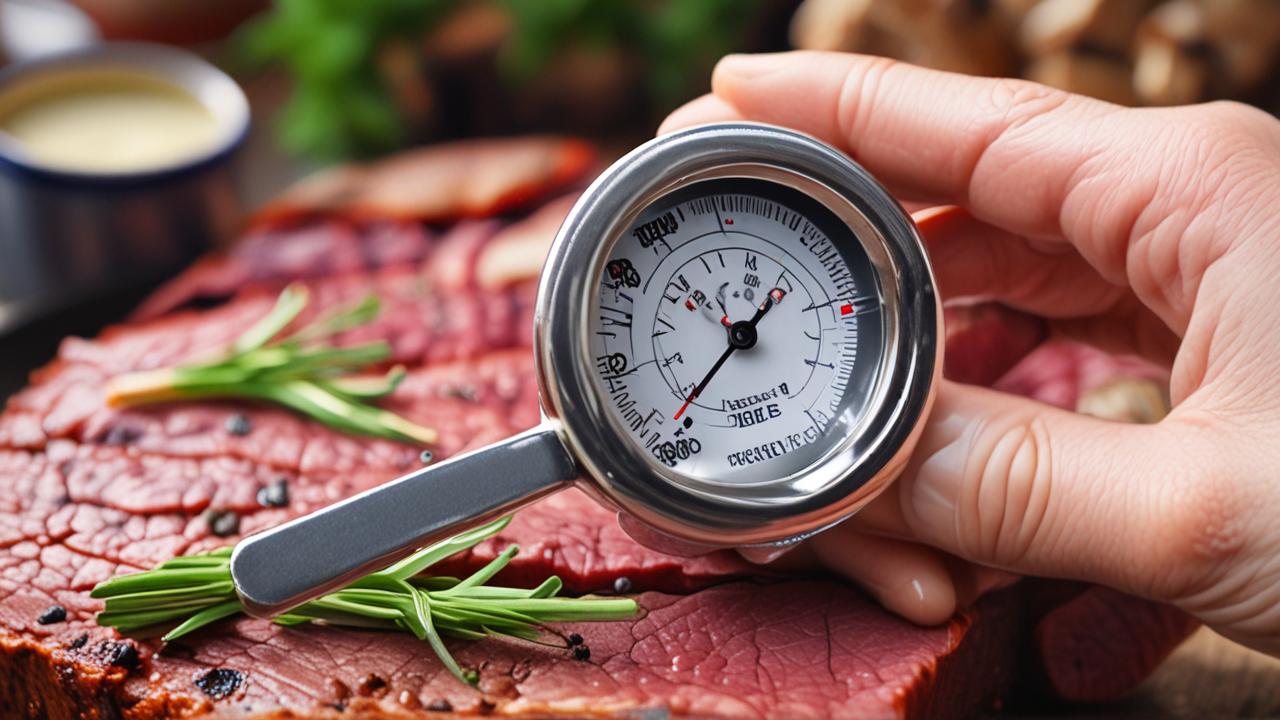 How Long To Leave Thermometer In Meat