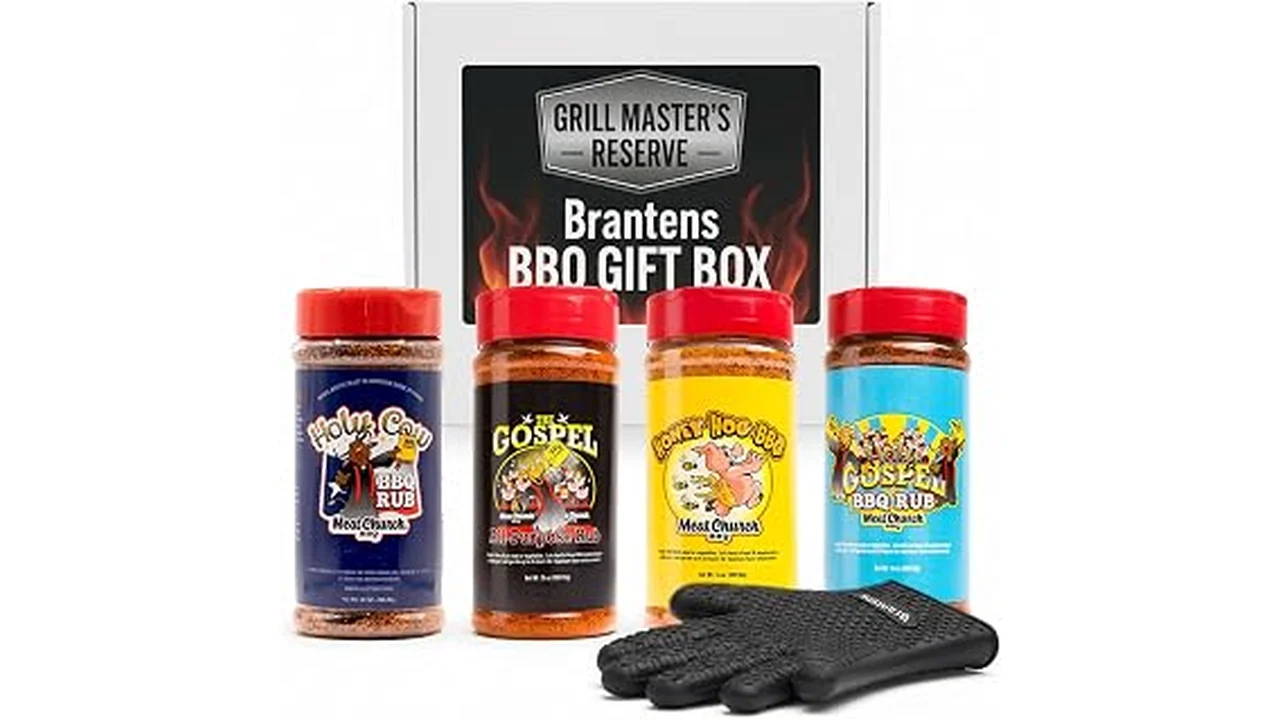 This image shows a collection of flavorful spice blends for barbecue from Top Rated 10 Meat Church Seasoning.